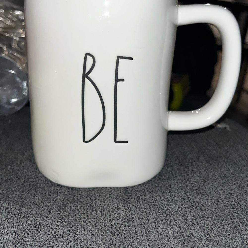 Rae Dunn White 'BE Mine” Mug